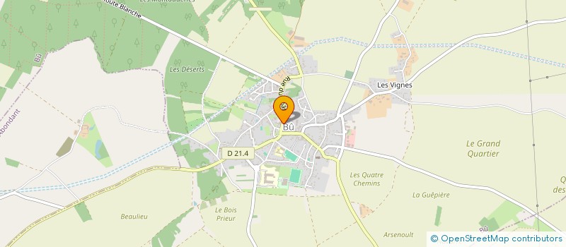 localisation de l'entreprise MAELLE CHEVEU à BU