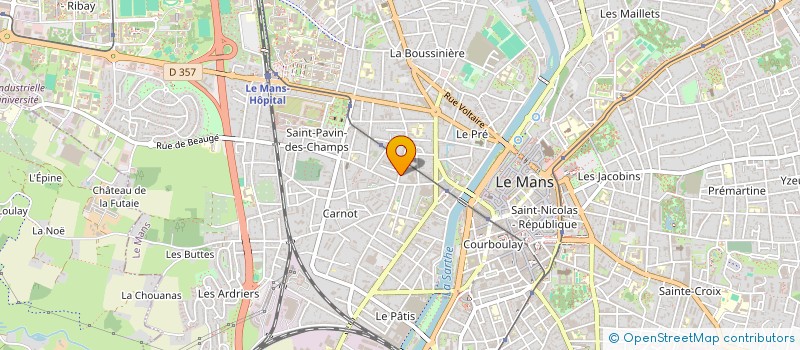 localisation de l'entreprise MAELLO  LE MANS