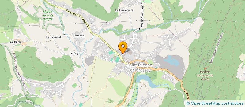 localisation de l'entreprise MAELMACH  SAINT-ETIENNE-DE-CROSSEY