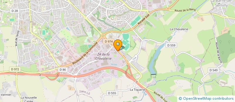 localisation de l'entreprise MAELOA  SAINT-LO