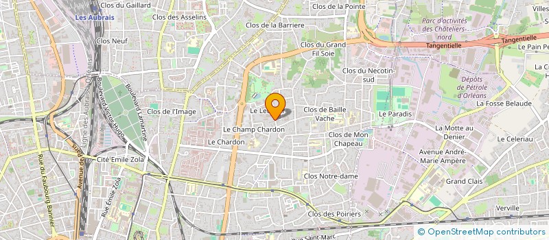 localisation de l'entreprise MAELOC à ORLEANS