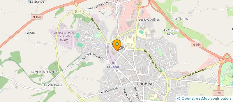 localisation de l'entreprise MAELOINE à LOUDEAC