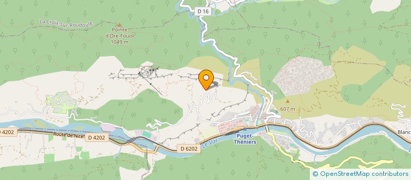 localisation de l'entreprise MAELONI  PUGET-THENIERS