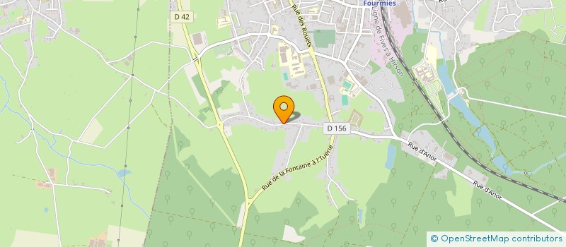 localisation de l'entreprise MAELOS  FOURMIES