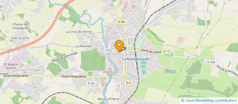 localisation de l'entreprise MAELOU à LA ROCHEFOUCAULD-EN-ANGOUMOIS
