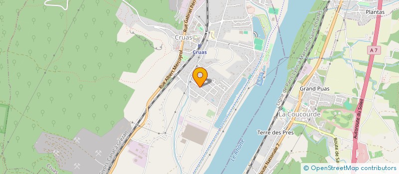 localisation de l'entreprise MAELOU  CRUAS