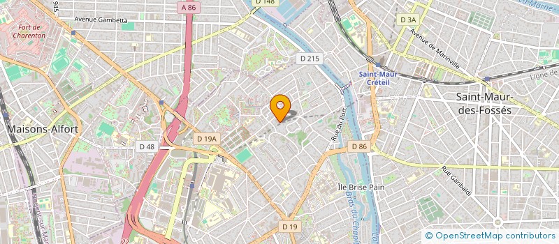 localisation de l'entreprise MAELOU à CRETEIL