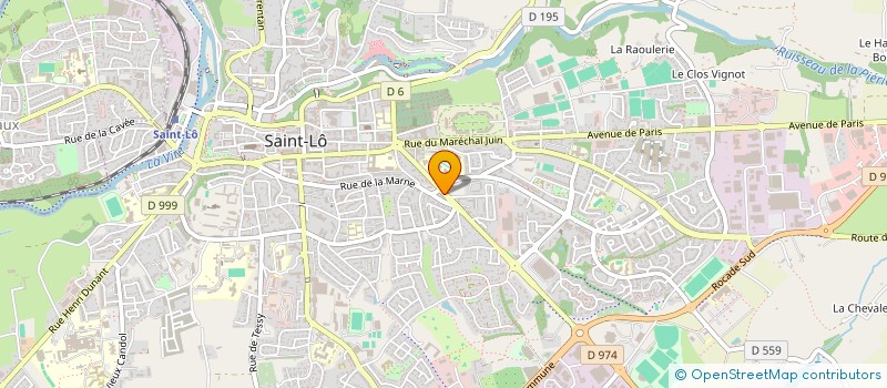 localisation de l'entreprise MAELPI  SAINT-LO