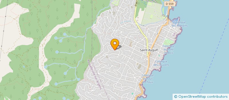 localisation de l'entreprise MAELTHUR à FREJUS
