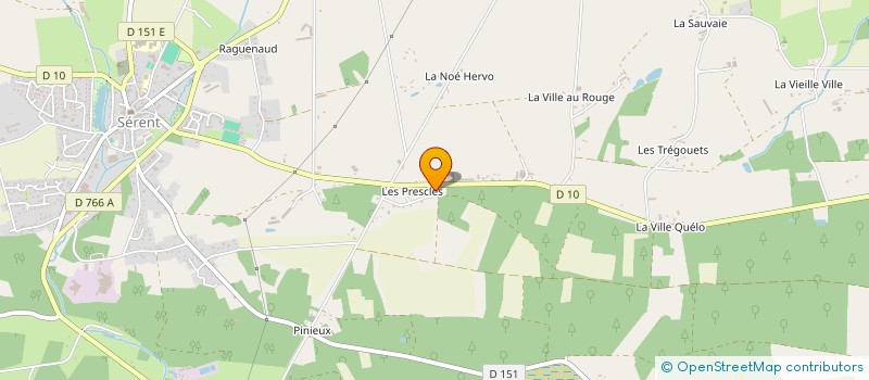 localisation de l'entreprise MAELU  SERENT