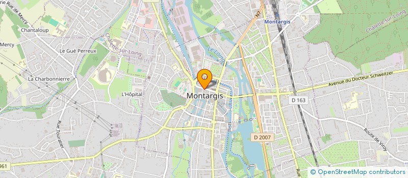 localisation de l'entreprise MAELUD à MONTARGIS
