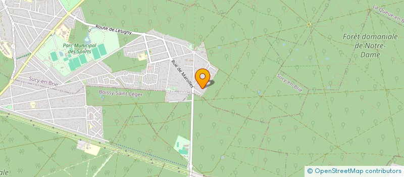 localisation de l'entreprise MAELY  SUCY-EN-BRIE