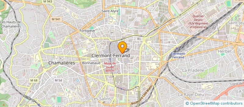 localisation de l'entreprise MAELY  CLERMONT-FERRAND