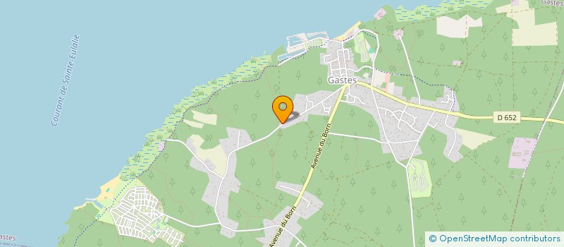 localisation de l'entreprise MAELYA  GASTES