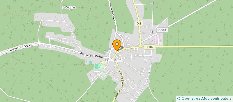 localisation de l'entreprise MAELYA  LE PORGE