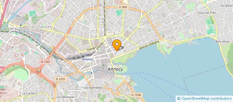 localisation de l'entreprise MAELYS à ANNECY