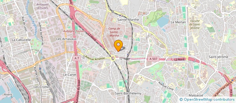 localisation de l'entreprise MAELYS à MARSEILLE