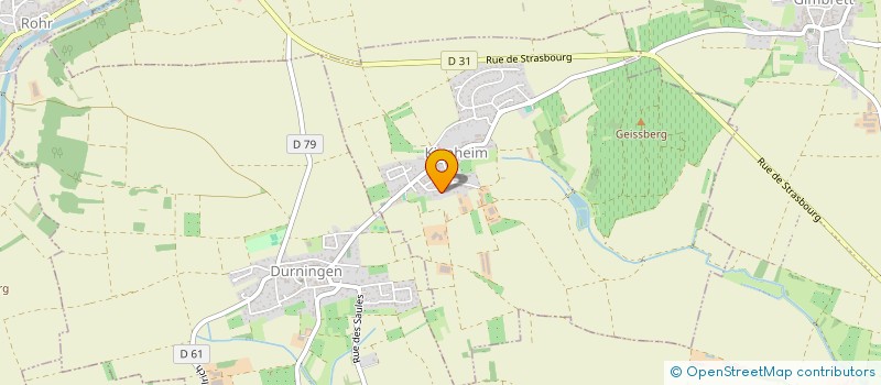 localisation de l'entreprise MAELYS  KIENHEIM