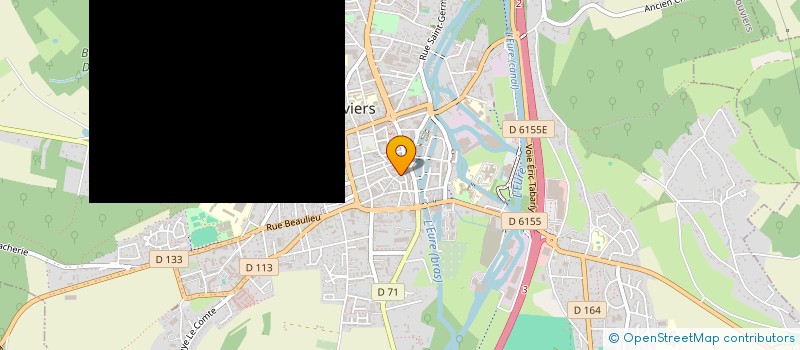 localisation de l'entreprise MAELYS MP à LOUVIERS