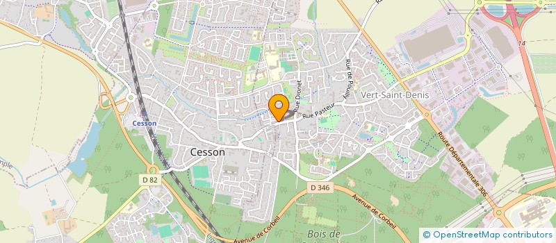 localisation de l'entreprise MAELYSDIS  VERT-SAINT-DENIS