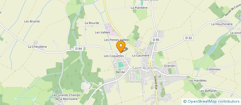 localisation de l'entreprise MAELYSS  SAINT-BRANCHS