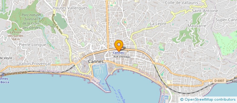 localisation de l'entreprise MAEMA à LE CANNET