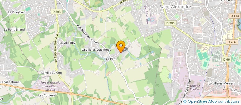 localisation de l'entreprise MAEMAL  SAINT-LUNAIRE