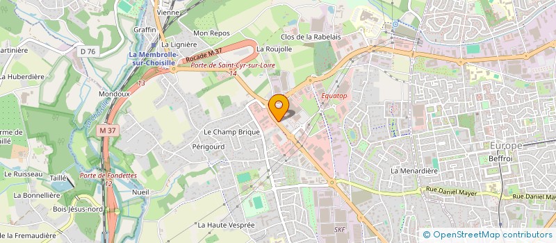 localisation de l'entreprise MAEN à SAINT-CYR-SUR-LOIRE