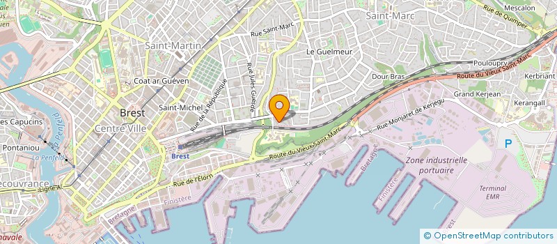 localisation de l'entreprise MAEN  PLOUGASTEL-DAOULAS