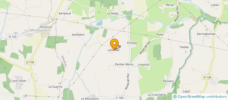 localisation de l'entreprise MAEN  PLAUDREN