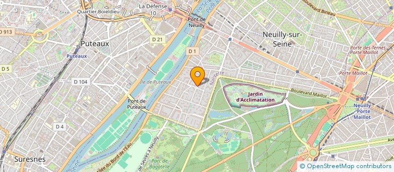 localisation de l'entreprise MAEN CAPITAL à NEUILLY-SUR-SEINE