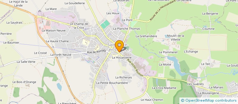 localisation de l'entreprise MAEN-ROCH FOOTBALL CLUB  MAEN ROCH