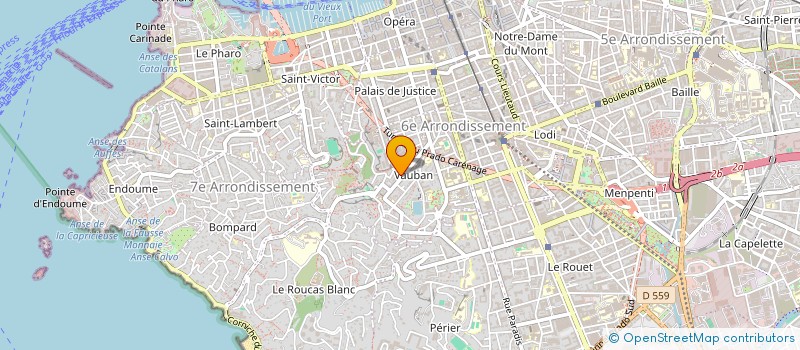 localisation de l'entreprise MAENA à MARSEILLE