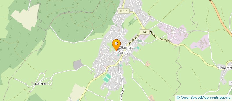 localisation de l'entreprise MAENCAMA  ORCHAMPS-VENNES