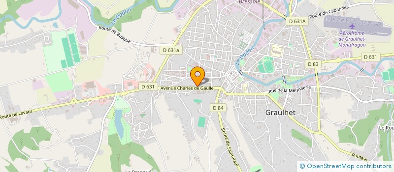 localisation de l'entreprise MAENOA  GRAULHET