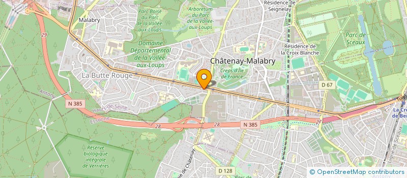 localisation de l'entreprise MAENOL  CHATENAY-MALABRY