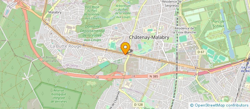 localisation de l'entreprise MAENOLS  CHATENAY-MALABRY