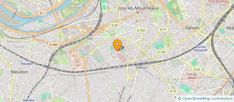 localisation de l'entreprise MAEPAT à ISSY-LES-MOULINEAUX