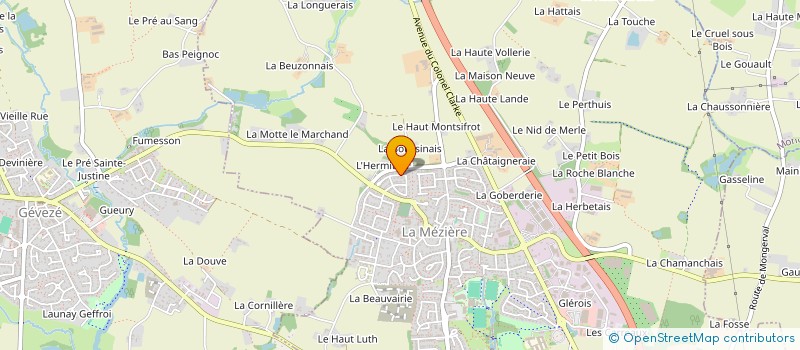 localisation de l'entreprise MAERAPTOP GROUP  LA MEZIERE