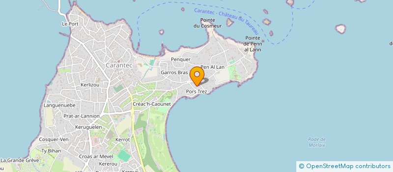 localisation de l'entreprise MAERBRE  CARANTEC