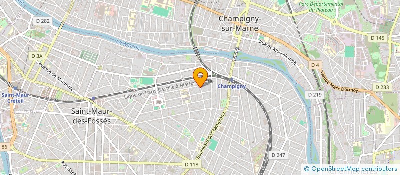 localisation de l'entreprise MAERCKLE à SAINT-MAUR-DES-FOSSES