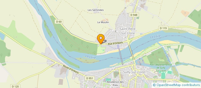 localisation de l'entreprise MAERIC à SAINT-PERE-SUR-LOIRE