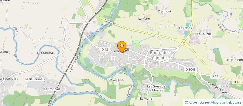 localisation de l'entreprise MAERIS à BOURG-DES-COMPTES