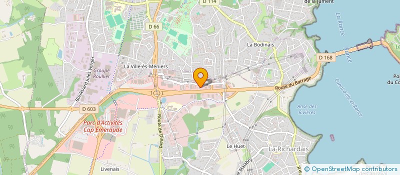 localisation de l'entreprise MAERIS  LA RICHARDAIS