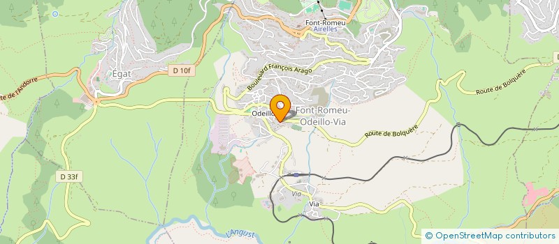 localisation de l'entreprise MAERIS  FONT-ROMEU-ODEILLO-VIA