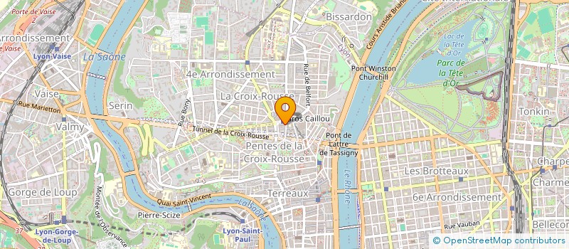 localisation de l'entreprise MAES à LYON