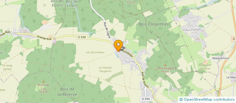 localisation de l'entreprise MAES à SAINT-MAXIMIN