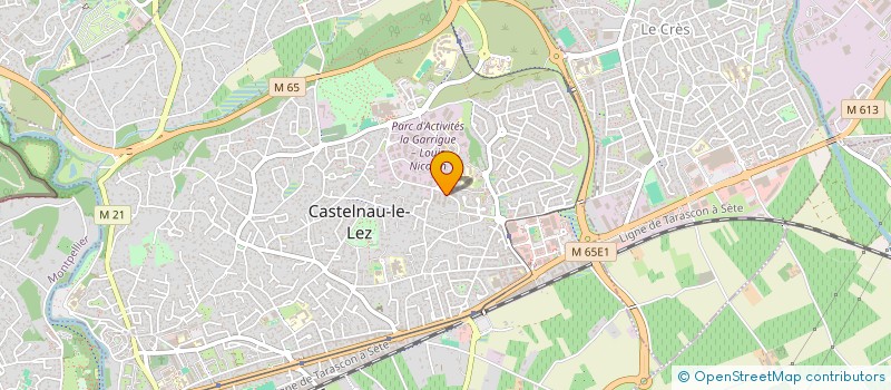 localisation de l'entreprise MAES CONSTRUCTION à CASTELNAU-LE-LEZ