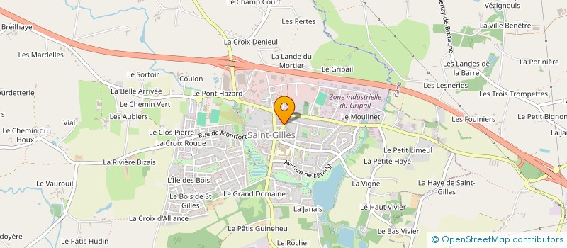 localisation de l'entreprise MAES-GUILLOT à SAINT-GILLES