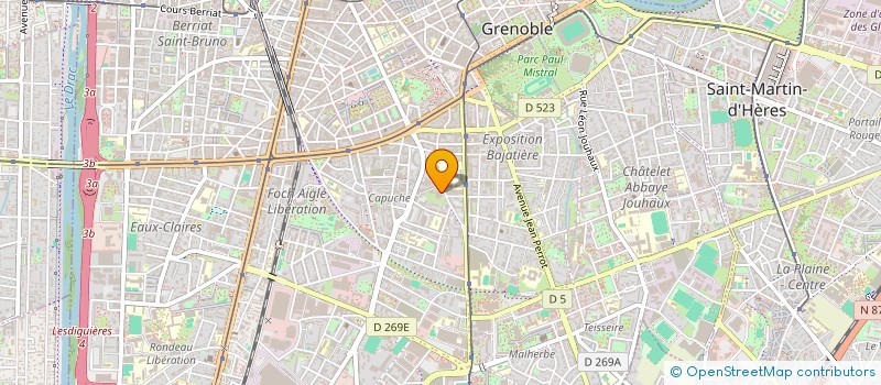 localisation de l'entreprise MAES' PIZZA  GRENOBLE